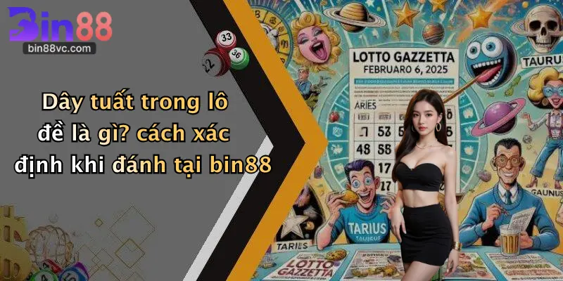 Dây tuất trong lô đề là gì? cách xác định khi đánh tại bin88